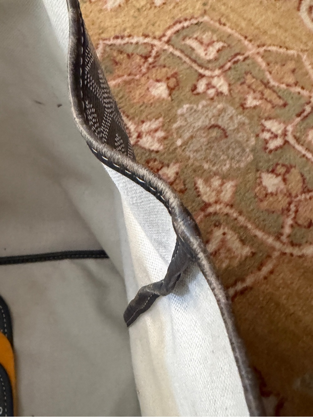 Authentic Full Set Goyard Saint Louis in Gray with Wallet - Picture 8 of 10